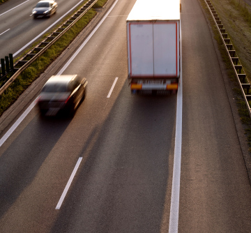 Car Traffic On The Road
