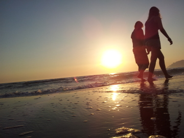 Couple On The Beach