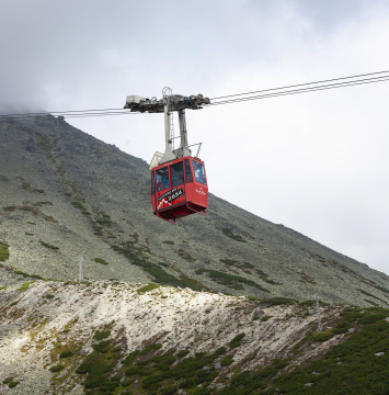 Cableway to Tatranska Lomnica