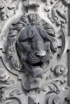 Stone Architectural Detail, Head