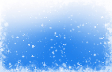 Winter blue background