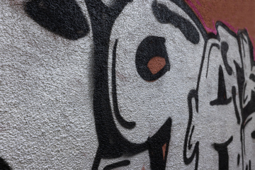 Graffiti on the wall