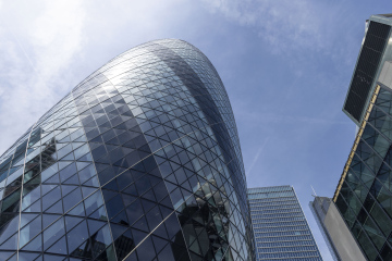 Modern London Architecture stock photo