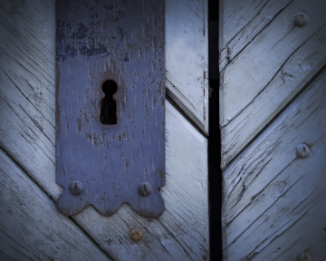 Old Door Lock, Keyhole