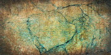 Cardboard with cracks