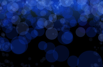 Black Background with Blue Circles