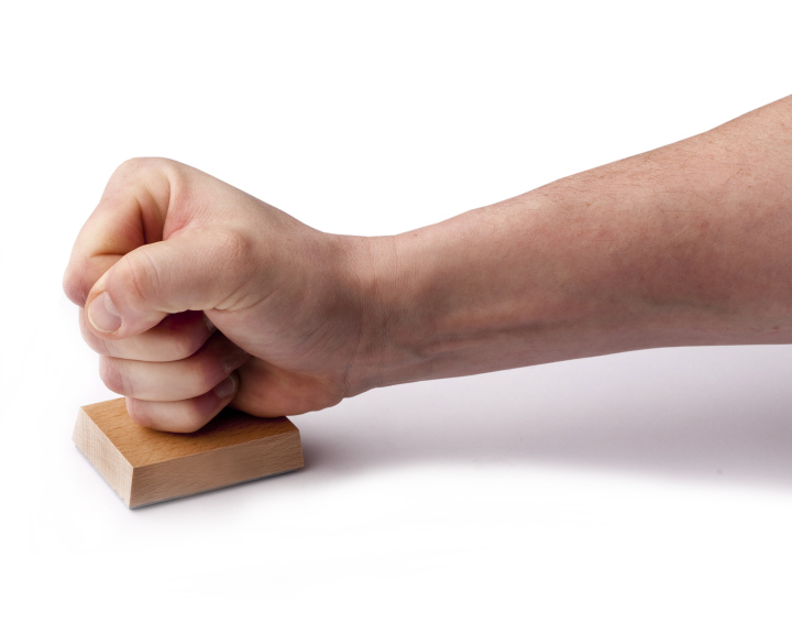 Hand With Stamp